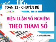Dựa vào đồ thị biện luận theo m số nghiệm của phương...